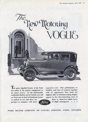 The New Motoring Vogue